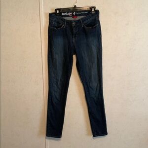 Denizen from Levi's Totally Shaping Skinny Jeans - Dark Wash